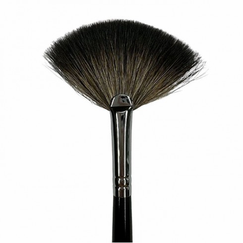 Кисть веерная mini KET Professional 70 Raccoon